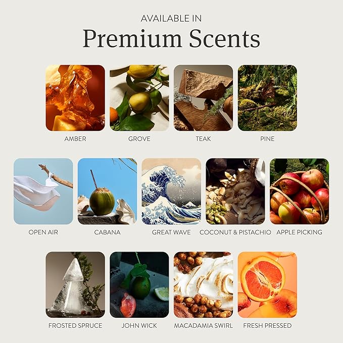 Drift Car Air Freshener - The Original Wood Air Freshener - Car Odor Eliminator - Long Lasting Scent - Auto Accessories - Metal Clip - Essential Oils - Clean Ingredients - Cabana Scent Starter Kit