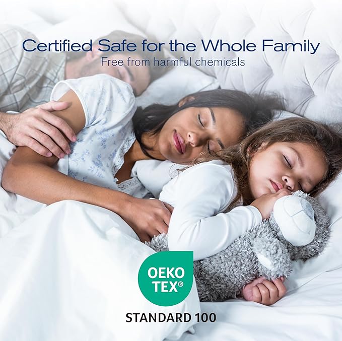 Pillows Queen Size Set of 2, Ultra Thick Down Alternative Bed Pillows,Cooling Hotel Quality Queen Pillows for Back, Stomach or Side Sleepers,Machine Washable (White,2 Pack)