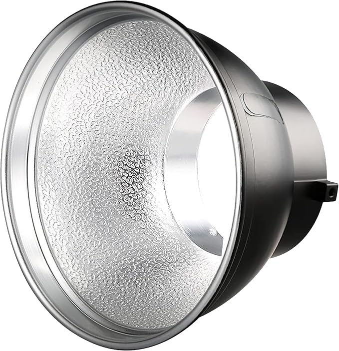 Godox 7" / 18cm Standard Reflector Diffuser for Godox AD600B AD600Pro AD600BM MS200V MS300V SK400IIV SK300IIV Strobe Flash Monolight SL60II SL100II SL150W Video Light