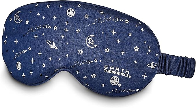 Earth Therapeutics Contoured Beauty Sleep Mask - 100% Mulberry Silk