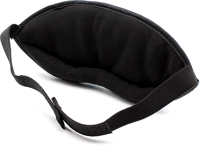 Dream Essentials Opulence Micro Plush Sleep Mask with Soft Foam Earplugs (Calm Sea Green)