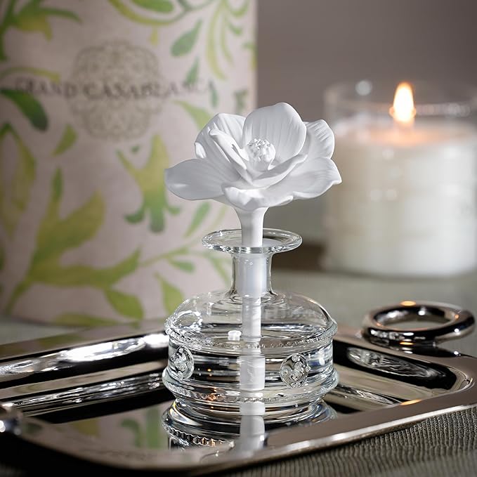Mini Grand Casablanca Porcelain Lily of the Valley Diffuser by Zodax