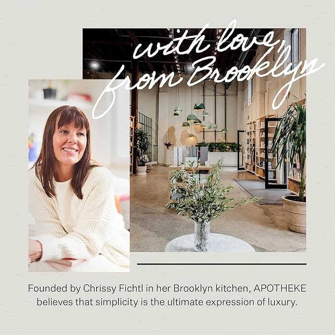 Apotheke Luxury Scented Oil Reed Diffuser Liquid Refill (Canvas) - Premium Home Fragrance Diffuser Refill Set with Sticks