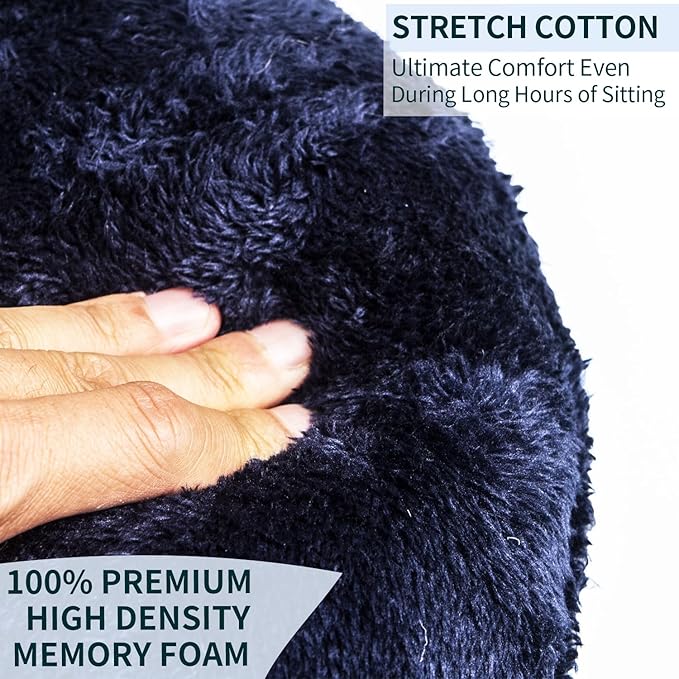 Pillow Tailbone Pain Relief Cushion, Soft Pad for Bed Sores. Anti-Decubitus Pad-Breathable for Hemorrhoids, Prostate and Surgery, Cushion for Office Chair, Long Travel, Car and Home Sofa
