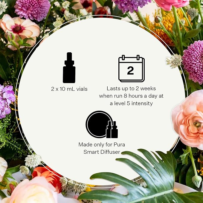 Pura Smart Home Plug-in Diffuser Refills by Apotheke, (Earl Grey, 2-Pack) - Pura Fragrance Refills - Long-Lasting Aromatherapy Air Freshener Fragrance Products with Perfume-Grade Essential Oils