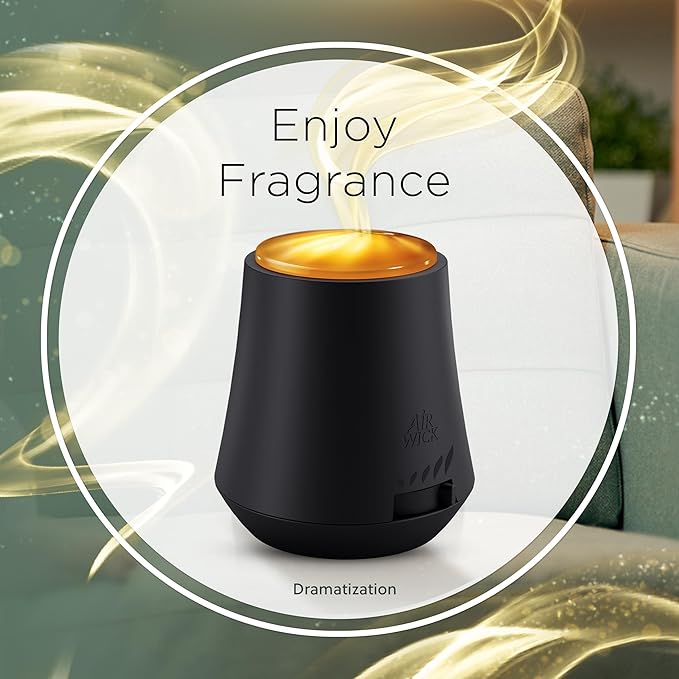 Air Wick Essential Mist Refill, 3ct, Brown Sugar & Vanilla, Fall Scent, Essential Oils, Air Freshener