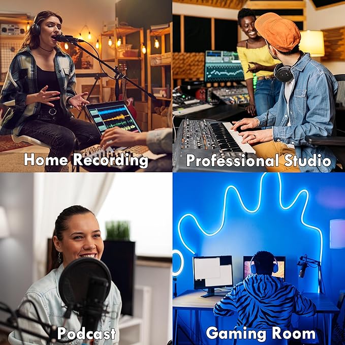 Foroomaco 4pcs EVA Acoustic Diffusers 12"x12"x2" (Total 24"x24"x2"), Waffle Style Sound Diffuser Panels for Home Studio and Wall Art, QRD Room Acoustic Treatment (White)