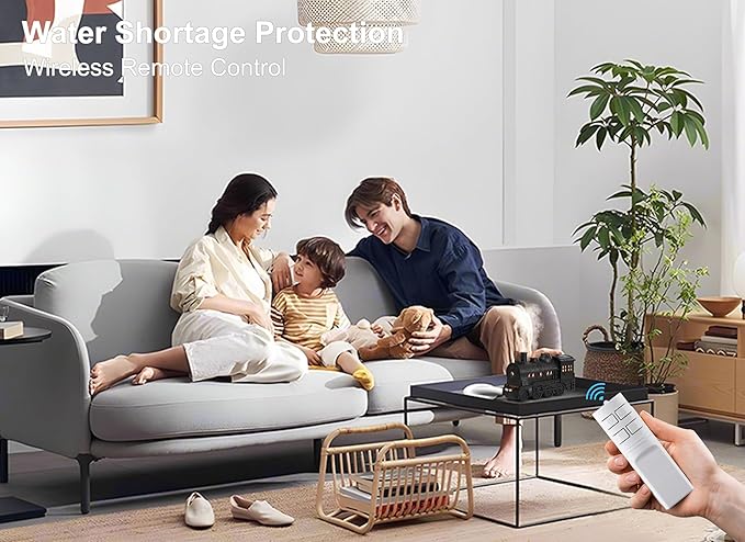 Train Shape Essential Oil Diffuser Humidifier, 2 Lighting Modes, Remote Control, Train Design Home Fragrance Diffuser, 300ml, for Bedroom Office Desktop (US Plug)