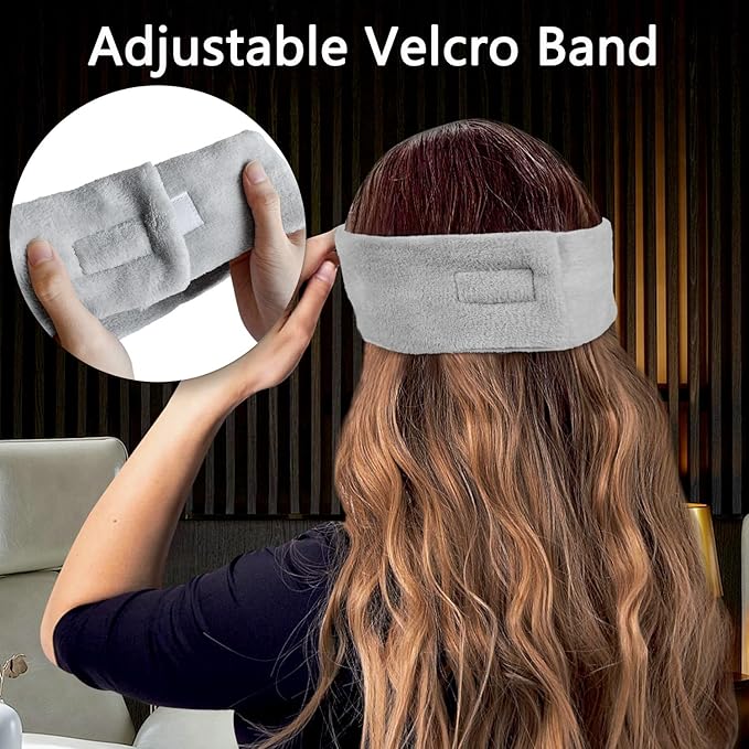 Cute Animal Sleeping Mask Sleep Mask, Funny Sloth Soft Plush Eye Mask with Adjustable Headband for Travel Nap Blindfold Eye Cover Eyeshade for Adult Kids Men Women - Sloth