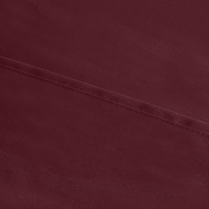 Utopia Bedding Queen Pillow Cases - 4 Pack - Envelope Closure - Soft Brushed Microfiber Fabric - Shrinkage and Fade Resistant Pillow Covers Queen Size 20 X 30 Inches (Queen, Burgundy)