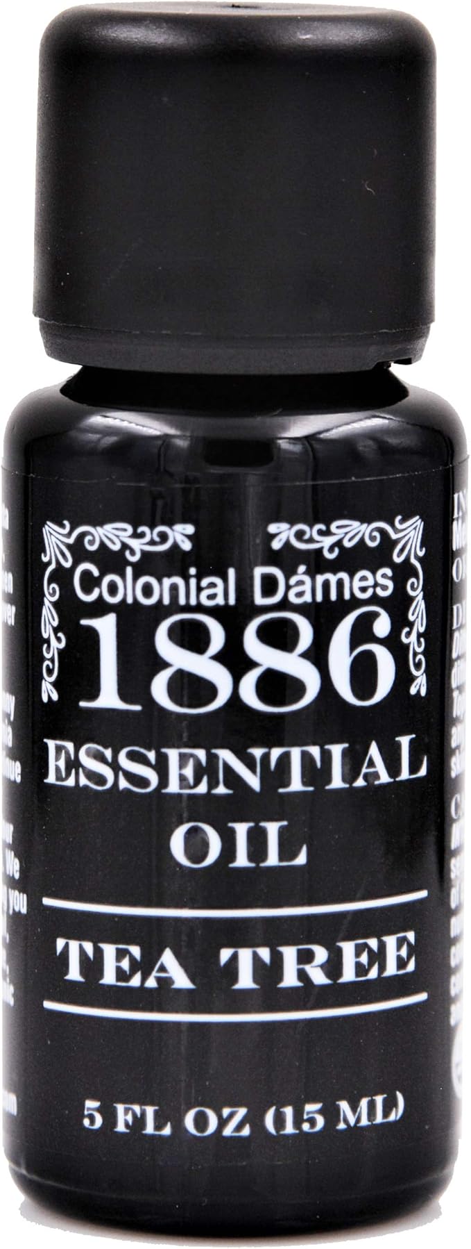 Colonial Dames Tea Tree Essential Oil (0.5 oz) – 100% Pure Therapeutic Grade Tea Tree Oil – Vegan Essential Oils for Healthier Life