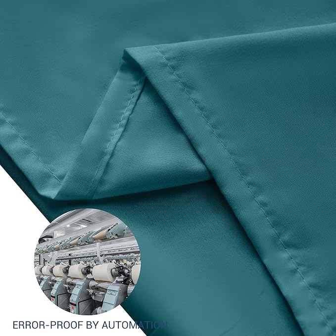 Pillowcases Standard 12 Pack, 20x26 Pillow Cases with Envelope Closure, Soft Plain Brushed Microfiber Covers Breathable Wrinkle-Resistant, Teal