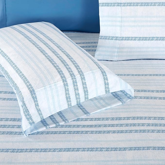 Elegant Comfort Softest and Coziest 6-Piece Sheet Set - 1500 Premium Hotel Quality Microfiber - Deep Pocket, Wrinkle Resistant 6-Piece Floral Bed Sheet Set, California King, Traci Aqua