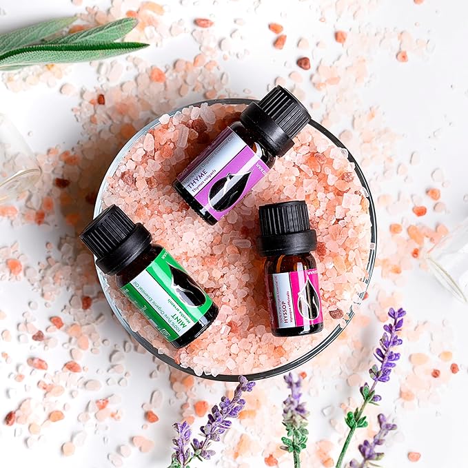 Organic Mint Essential Oil 1/3 Fl Oz (10ml) Mentha arvensis - 100% Pure Natural and Undiluted Therapeutic Aromatherapy Diffuser Fresh Aroma Muscle Cooling Massage Head Tention Relief