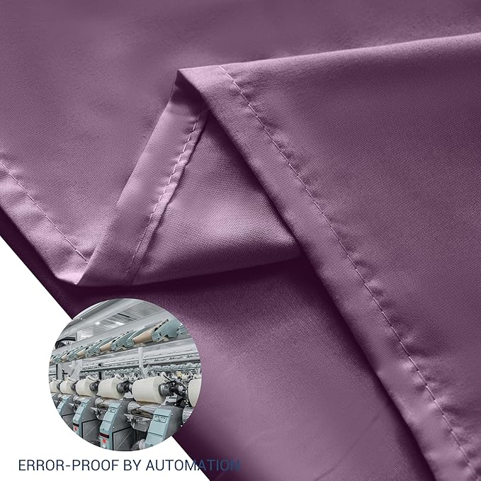Pillowcases Standard 12 Pack, 20x26 Pillow Cases with Envelope Closure, Soft Plain Brushed Microfiber Covers Breathable Wrinkle-Resistant, Dark Purple