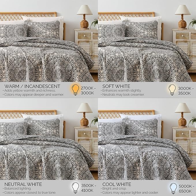 Southshore Fine Living, Inc. Ashanti Collection Oversized Quilt Queen Bedding Set Lightweight, Soft Coverlet Bedspread 3-Piece with Two Matching Shams (98 in Wide x 98 in Long), Full/Queen, Grey